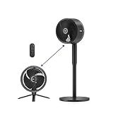 Shark FlexBreeze - Indoor & Outdoor Fan, Corded and Cordless, 2-in-1 Oscillating Pedestal and Tabletop, Up to 24-Hr Battery, FA202