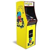 Arcade1Up PAC-MAN Deluxe Arcade Machine, built for your home, with 5-foot-tall full-size stand-up cabinet, 14 classic games, and 17-inch screen