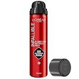 L'Oreal Paris Infallible 3-Second Setting Spray Mist, Microfine Mist for up to 36HR Wear, Clear, 1.76 oz