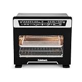 Cuisinart 15-in-1 Extra-Large Digital Air Fryer Oven with 9"x13" 2-in-1 Pan, Air Fry 4 Lbs of Wings, Cook a 13 Lb Turkey or 5+ Lb Chicken, Toast 9 Slices of Bread, and Bake a 13" Pizza, TOA-112