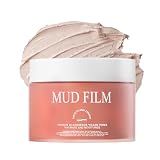 KGAKML Clay Mask, Blackhead Remover Mud Mask, Deep Cleansing Pore Mask with Patented Sodium Hyaluronate & Natural Plant Extracts, 6.35 oz