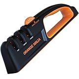 5 Precision Adjust Knife Sharpener- 3-Stage Premium Kitchen Knife Sharpener to Repair, Restore & Polish Blades by Sharp Pebble