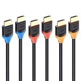 Cable Matters [Ultra High Speed HDMI Certified] 3-Pack 8K HDMI Cable, 6.6ft