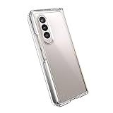 Speck Samsung Galaxy Z Fold4 5G Case - Drop Protection, Scratch Resistant & Shock-Absorbent - Slim Design Grip Protection - Presidio Perfect Clear Case
