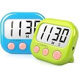 Digital Timer for Kids Classroom Timers for Teachers 2 Pack Blue Green