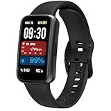 Enfit Fitness Trackers,Smart Watch with 1.47" Color Screen,100+Sport Modes Fitness Watch with Heart Rate Sleep Monitor, Pedometer Step Counter Watch, 3TAM Waterproof Activity Trackers for Women Men,BK