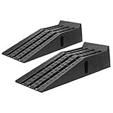 LAUCO Omni Car Ramps 6.6in Car Lift for Oil Changes and Jack Support, Car Ramps for High Lift, Vehicle Ramps for Garage, 35.5'' x 12'' x 8.5'', Pack of Two - 10,000 lbs. Capacity Per Pair