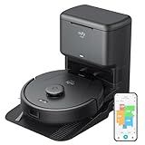 eufy L60 Robot Vacuum with Self Empty Station, Hair Detangling Technology, Up to 60 Days Hands Free Cleaning, 5,000 Pa Suction, Remove Hair, Dust