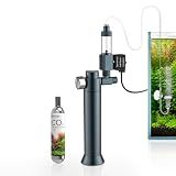 Kinwayn Desktop Aquarium Complete CO2 kit with Solenoid, 45g CO2 Cartridge