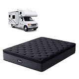 Neohavn Short Queen Mattress,12 Inch Cooling Gel Memory Foam - Medium Firm Hybrid RV Mattress in a Box,Fiberglass-Free, Soft Knit Cooling Cover, Motion Isolation, CertiPUR-US Certified