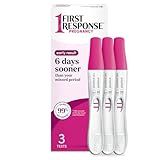 First Response Early Result Pregnancy Test, 3 Count(Pack of 1)(Packaging & Test Design May Vary)