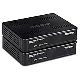TRENDnet Ethernet Over Coax Adapter,(2-Pack), Backward Compatible with MoCA 2.0, Gigabit LAN Port, Supports Net Throughput Up to 1Gbps, Supports Up to 16 Nodes on One Network, Black, TMO-311C2K