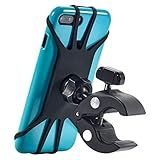 Upgraded 2026 Bicycle & Motorcycle Phone Mount - The Most Secure & Reliable Bike Phone Holder for iPhone, Samsung or Any Smartphone. Stress-Resistant & Highly Adjustable. x10 to Safeness & Comfort