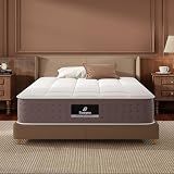 Twin XL Mattress, 8 Inch Hybrid XL Twin Bed Mattress in a Box, Medium Firm
