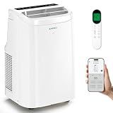 ZAFRO Portable Air Conditioner, 12000 BTU(8000 BTU SACC), 72H Drainage-free