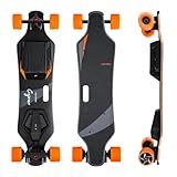 VeyMax Cejour Electric Skateboard with Remote, 13-15 Miles Range and 28 Mph Top Speed, 1100W Hub Motor, Easy Carry Handle Design, Electric Longboard for Adults & Teens Beginners