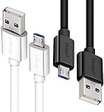 DEEGO Micro USB Cable, 2Pack Extra Long Android Charger Cable 10Ft 6Ft