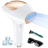 Xsoul Hair Removal with Cooling, Painless IPL Hair Removal Device for Women and Men, at-home Hair Remover for Armpits, Legs, Face, and Bikini Line