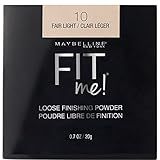 Maybelline Fit Me Loose Setting Powder, Face Powder and Finishing Makeup, Fair Light, 1 Count