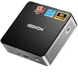 GEEKOM Air12 Mini PC, Intel 7505(Beats N5095), 8GB Dual-Slot RAM, 256GB SSD