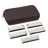 Hohner Special 20 5-Piece Harmonica Bundle with Case
