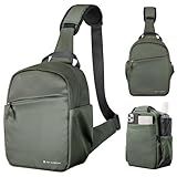 K&F Concept Small Camera Bag for Photographer, Camera Sling Crossbody bag for DSLR/SLR/Mirrorless Camera, Compact Camera Case for Men and Women