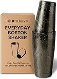 A Bar Above Professional Boston Shakers Set, 18oz and 28oz, Weighted Cocktail Shaker Set, for Bartenders, Pro Bar Shaker, Made from Premium Stainless Steel 304