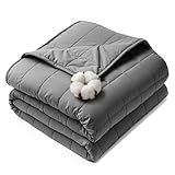HCOIW Weighted Blankets for Adults - 20lbs,60” x 80”Queen Size Heavy Blanket for Sleeping, Machine Washable, Soft and Breathable Cooling Blanket with Premium Glass Bead,All-Season