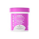 Almay Longwear & Waterproof Eye Makeup Remover Pads, 80 Count