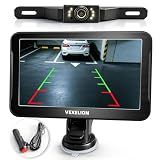 2K Backup Camera Kit, 7 Inch Monitor, Wired Zero-Lag, Night Vision