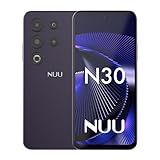 NUU N30 Cell Phone Unlocked for T-Mobile, Mint, Metro, Qlink, Tello 6GB/128GB, Teen Phone, Dual SIM 4G, Octa-Core 6.7" 90Hz HD+, Any Parental APP, Unlocked Android Phones, Purple, 1 Year US Warranty