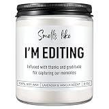 Karply Candle, Photography Gifts for Photographers Men, Women, Photographer Gifts, Graduation, Cool Funny Presents for Photographers, Wedding, Camera Lovers, Videographer, Video Editor, Film Maker