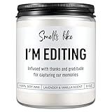 Karply Candle, Photography Gifts for Photographers Men, Women, Photographer Gifts, Graduation, Cool Funny Presents for Photographers, Wedding, Camera Lovers, Videographer, Video Editor, Film Maker