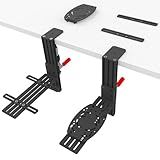 Flight Sim Hotas Desk Mount Compatible with Logitech X56,X52,X52 Pro/ Thrustmaster T-Flight Hotas X,SimTask Farmstick,Sol-R2,T16000M FCS/ VKB Gunfighter Mk.lll,Gladiator/Pro/Airrow/ VPC Mongoos T-50