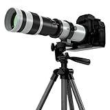BENOISON 420-800mm Telephoto Lens for Canon - EF Lens for Canon DSLR, Manual Focus MF Zoom Lens for Canon EOS Rebel SL3 SL2 SL1 T8i T7i T7 T6 4000D 1500D 90D 80D 77D 70D 60D 7D 6D 5D 1D DSLR Cameras