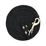 Weaver Leather Poly Value Lead Rope, Black, 5/8" x 8'