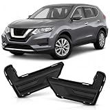 ILAMP Fog Light Covers Compatible with 2017-2020 Nissan Rogue, Front Bumper Fog Lamp Hole Covers Without Fog Light Hole, Replaces 62256-5HK0A 62257-5HK0A, Driver and Passenger Side Pair AM-XT17B02-1
