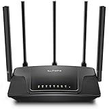 LNN Wi-Fi 6 Router, 3000Mbps Dual Band Wireless Gigabit Routers for Gaming, 20+ Devices Support with OFDMA, 2000 Sq.Ft Coverage, FCC Certified
