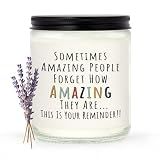 Craftique Gifts for Women, Birthday Gifts for Women- You're Amazing Candle