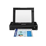 Epson Workforce WF-110 Wireless Color Mobile Printer,White, Small,Black