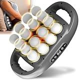 Binxalin 16 Head Massage Gun Deep Tissue, Percussion Massager for Muscle Relief, Back, Waist, Legs, 9 Speed Modes & 9 Intensity Levels