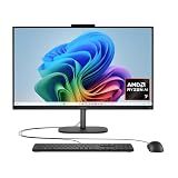 HP OmniStudio 27 inch All-in-One Desktop Next Gen AI PC, FHD Display, AMD Ryzen AI 7 445, 16 GB RAM, 512 GB SSD, AMD Radeon 840M Graphics, Windows 11 Home, Jet Black, 27-cw0102 (2026)