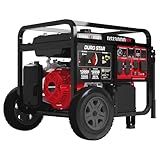 DuroStar DS13000MX 13,000-Watt 500cc Dual Fuel Portable Generator - Gas and Propane, Remote Electric Start, Whole Home Power Backup, Transfer Switch Ready, RV & Emergency Ready