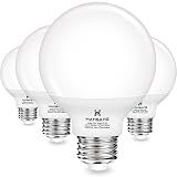 hansang G25 LED Globe Light Bulbs, Vanity Bulbs for Bathroom 60W Equivalent