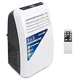 3-in-1 Portable Air Conditioner with Built-in Dehumidifier Function,Fan Mode, Remote Control, Complete Window Mount Exhaust Kit