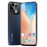 TryFirst 4G Smartphone, 6.3" HD Display, 3GB RAM + 32GB ROM (Expandable to 256GB), Android 12, 4300mAh Battery, 13MP+16MP Cameras, Dual SIM Face ID/GPS/WiFi/OTG (Note40Pro-Black)