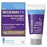 Mederma PM Intensive Overnight Scar Cream, Nighttime Scar Treatment, 1.0 oz