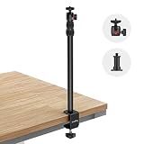 SMALLRIG Camera Mount C Stand, 15"-35" Adjustable Desk Clamp Table Tripod