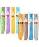 Mr. Pen- Glitter Highlighters, 8 Pack, Candy Pastel, Chisel Tip