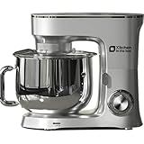 Kitchen in the Box Stand Mixer, 900W 8.5 QT Kitchen Electric Mixer, 10-Speed Large Capacity Tilt-head Food Mixer with Dough Hook, Wire Whip, Flat Beater & Splash Guard (Silver)